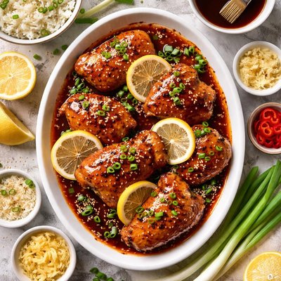 Image of Teriyaki Lemon Chicken Quick and Easy