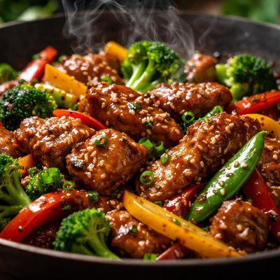 Image of Teriyaki Pork Stir Fry