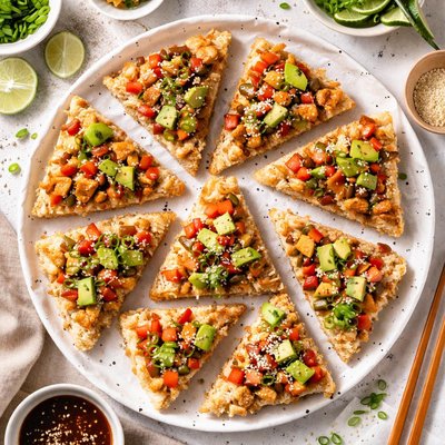 Image of Teriyaki Rice Wedges