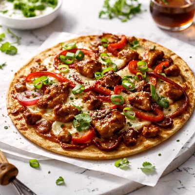 Image of Teriyaki Tortilla Pizza for One