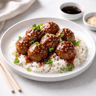 Image of Teriyaki Turkey Meatballs