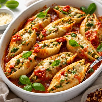 Image of Terrific Tofu Stuffed Shells