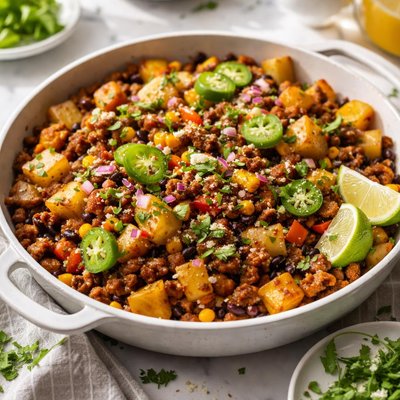 Image of Tex Mex Beef and Potatoes