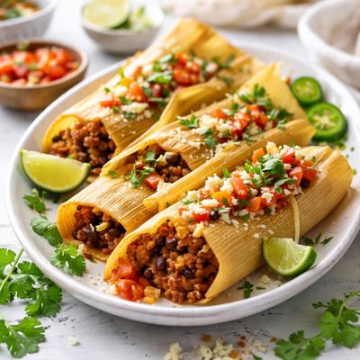 Image of Tex Mex Beef Bean Tamales Rsc