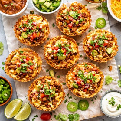 Image of Tex Mex Breakfast Sausage Cups