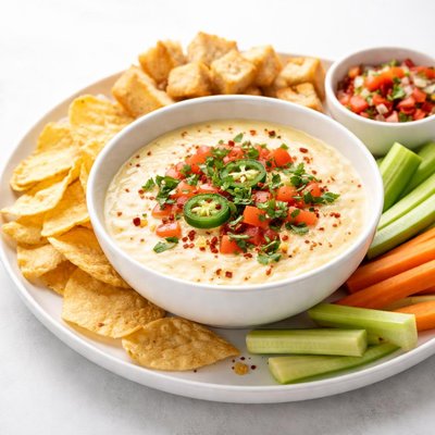 Image of Tex Mex Cheese Fondue