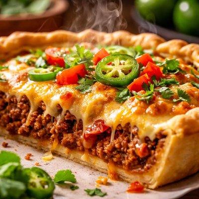 Image of Tex Mex Cheese Pie