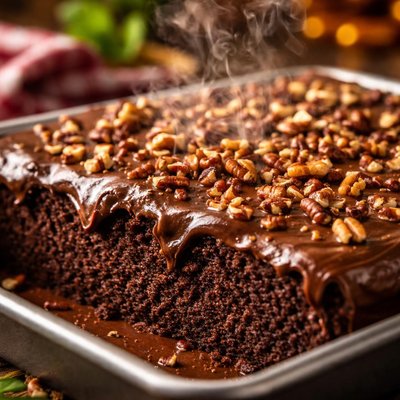 Image of Tex Mex Chocolate Sheet Cake the Best