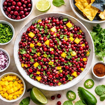 Image of Tex Mex Cranberry Salsa Ii