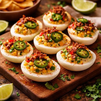 Image of Tex Mex Deviled Eggs