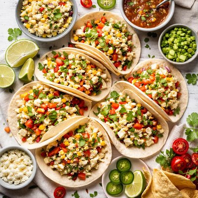 Image of Tex Mex Egg Salad Tacos