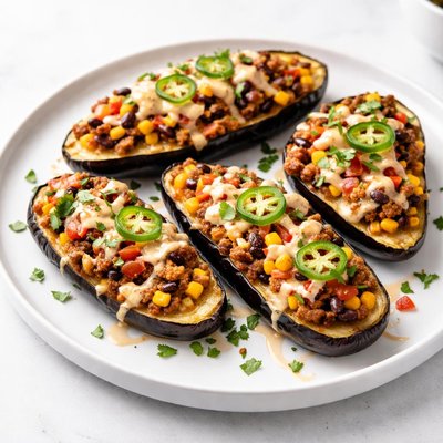 Image of Tex Mex Eggplant Melts