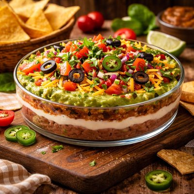 Image of Tex Mex Layered Taco Dip