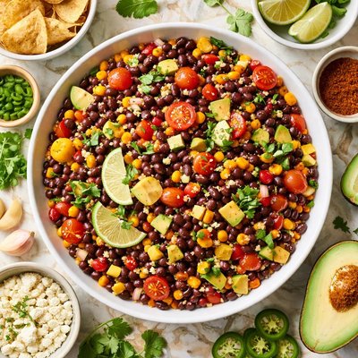 Image of Tex Mex Marinated Bean Salad