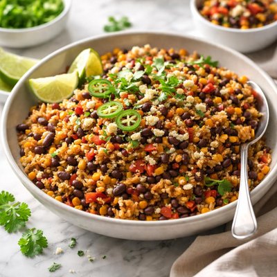 Image of Tex Mex Rice and Two Bean Pilaf