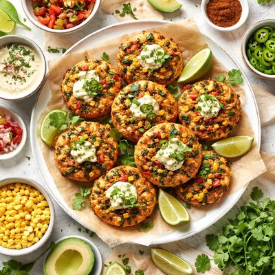 Image of Tex Mex Salmon Cakes