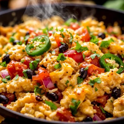 Image of Tex Mex Scrambled Eggs