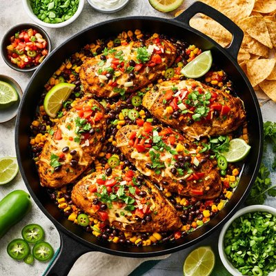 Image of Tex Mex Skillet Chicken