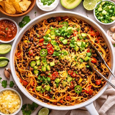 Image of Tex Mex Spaghetti
