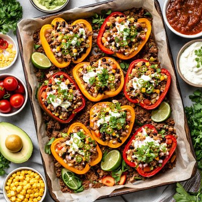 Image of Tex Mex Stuffed Peppers