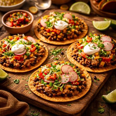 Image of Tex Mex Tostadas Lower Fat
