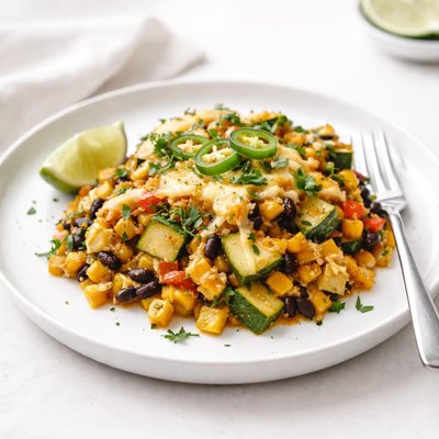 Image of Tex Mex Zucchini Corn Casserole