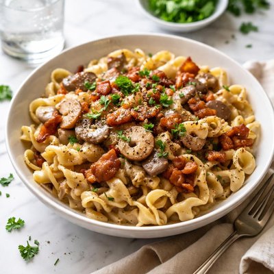 Image of Texas Bacon Stroganoff