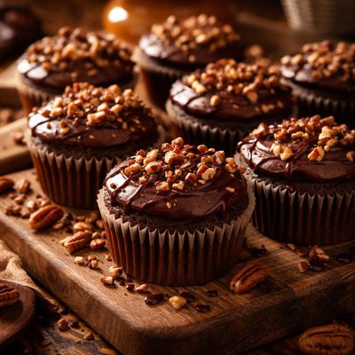 Image of Texas Chocolate Cupcakes