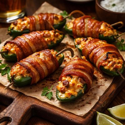 Image of Texas Rattlesnake Eggs Stuffed Jalapenos