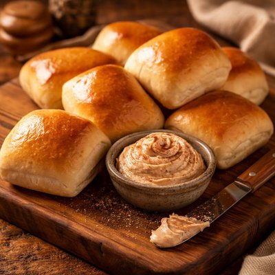Image of Texas Roadhouse Rolls and Cinnamon Butter