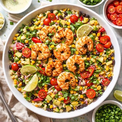 Image of Texas Shrimp and Rice Salad