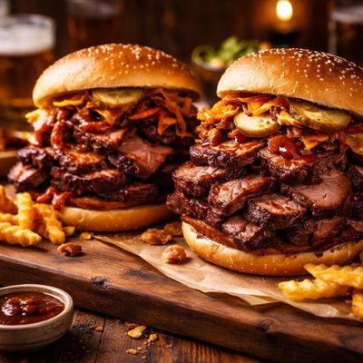 Image of Texas Sized Beef Sandwiches