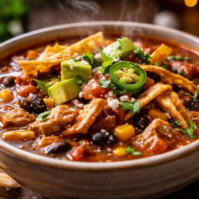 Image of Texas Thick Spicy Tortilla Soup