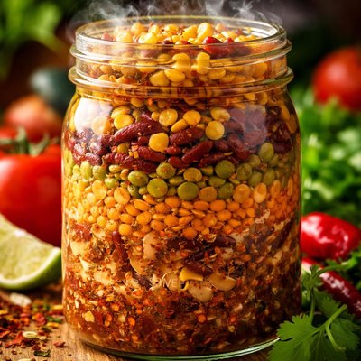 Image of Texas Two Step Soup Mix in a Jar