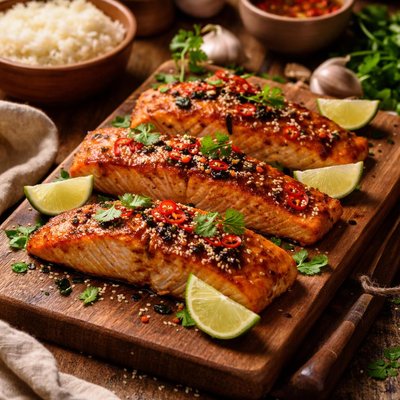 Image of Thai Baked Salmon