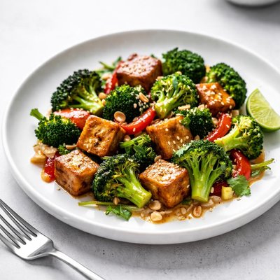 Image of Thai Broccoli Tofu Stir Fry