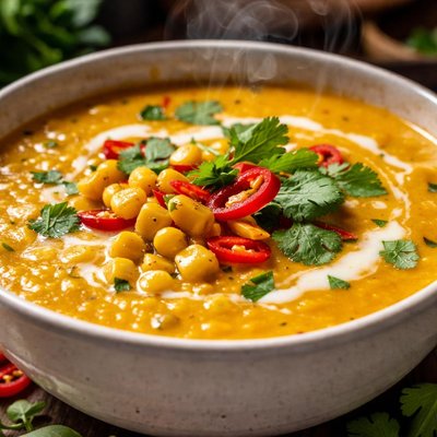 Image of Thai Butternut Squash and Corn Bisque