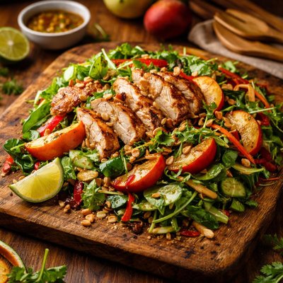 Image of Thai Chicken and Nectarine Salad
