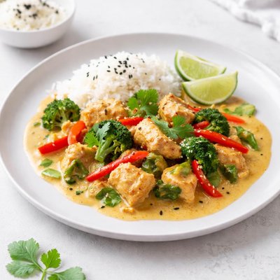 Image of Curry de Pollo Tailandés sin Soja