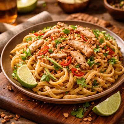 Image of Thai Chicken Fettuccine