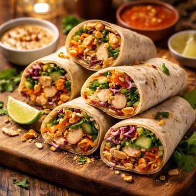 Image of Thai Chicken Wraps