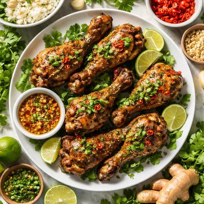 Image of Thai Cilantro Chicken Legs