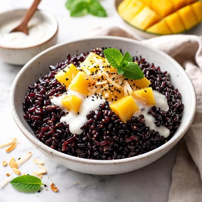 Image of Thai Coconut Black Sticky Rice