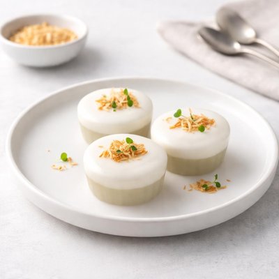 Image of Thai Coconut Pudding Custard