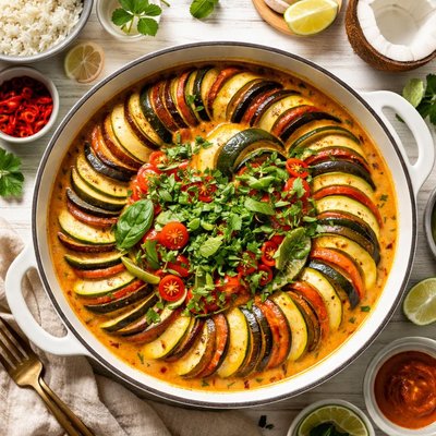 Image of Thai Coconut Ratatouille
