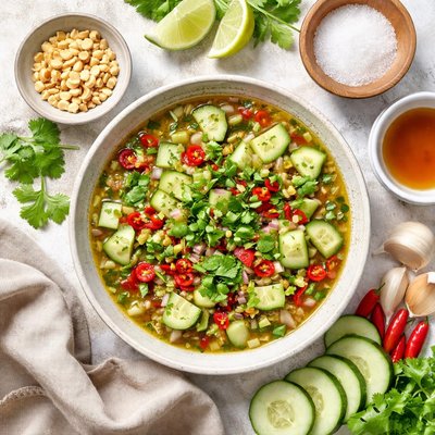 Image of Thai Cucumber Sauce Nam Chim Taeng Kwa