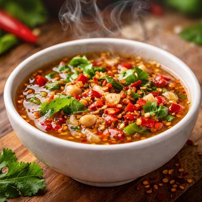 Image of Thai Dipping Sauce for Spring Wrap or Egg Rolls