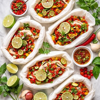 Image of Thai Flavoured Fish Packets