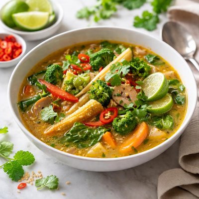 Image of Thai Fragrant Vegetable Soup