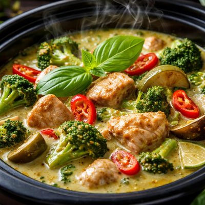 Image of Thai Green Curry for the Crockpot